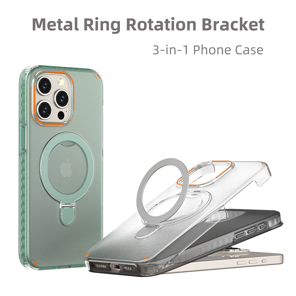 Colorful Magnetic Phone Case With Holder Stand Cover