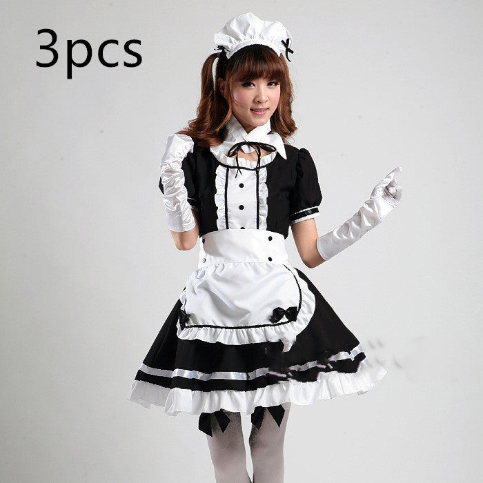 Black and white maid anime