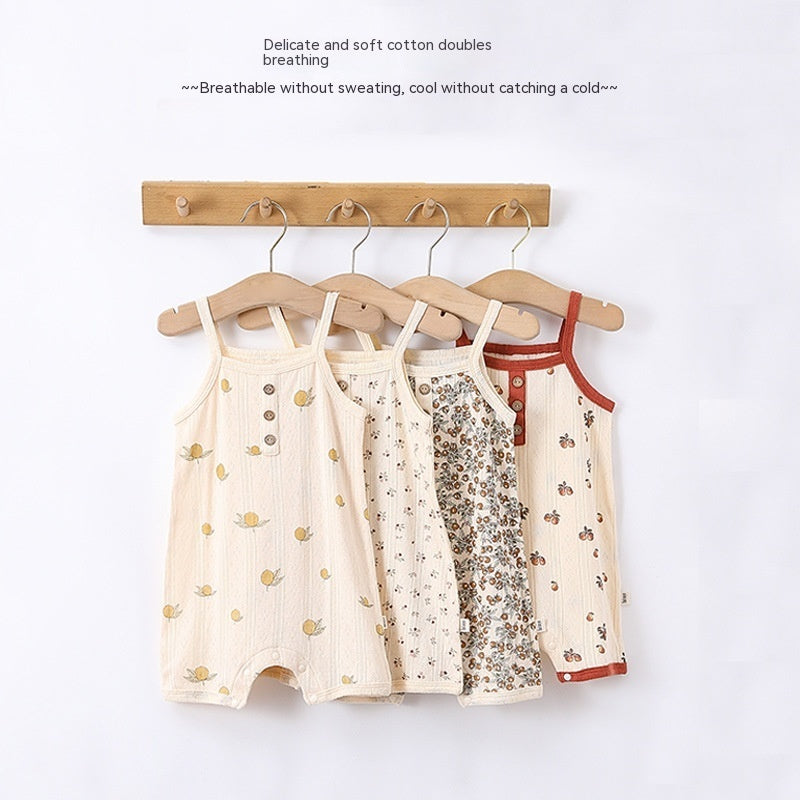 Baby Jumpsuit Summer Thin