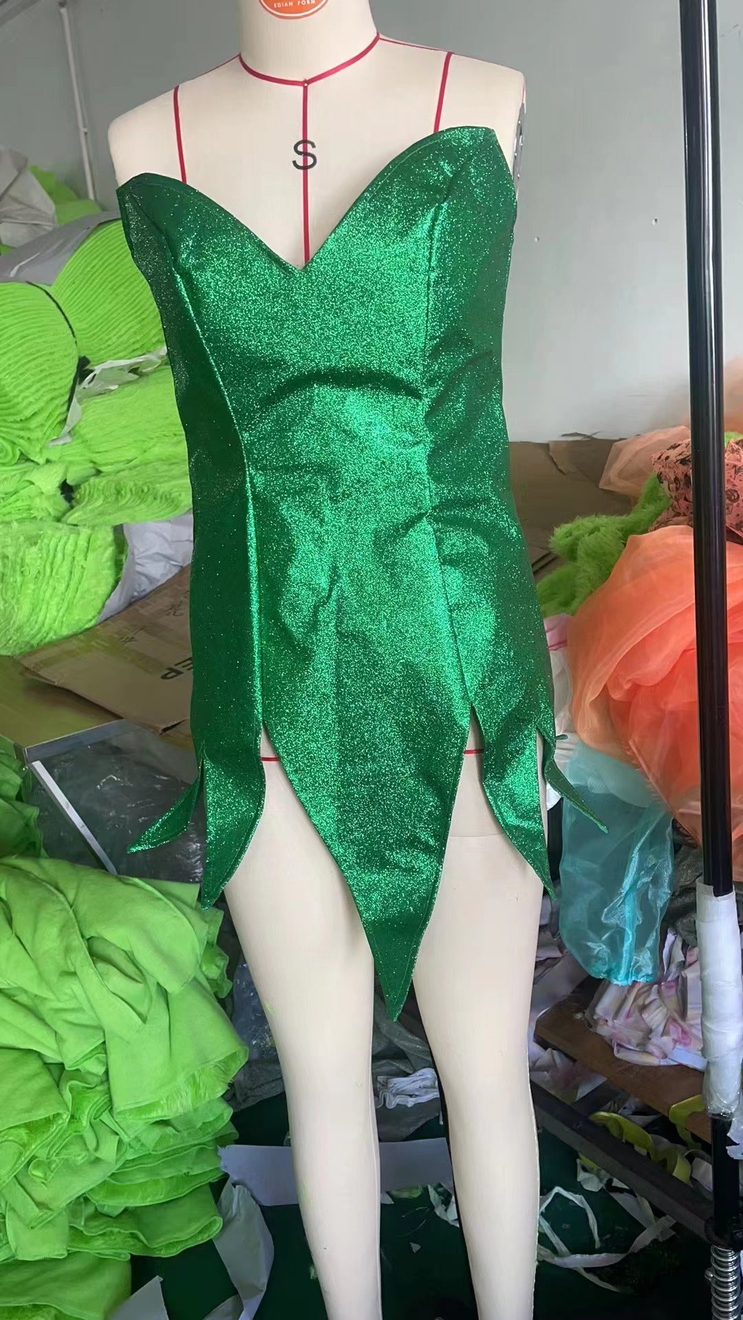 Christmas Cosplay Dress Fairy Wings