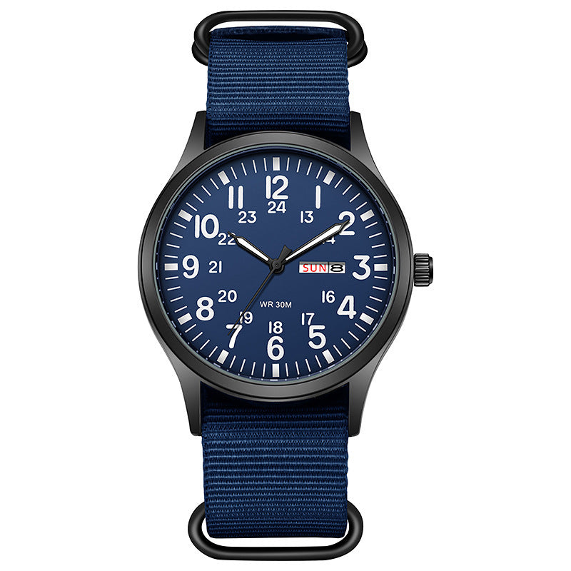 Men's Nylon Quartz Watch
