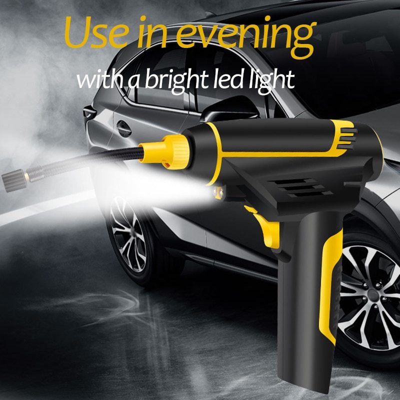 Automatic Portable Smart Car Air Compressor