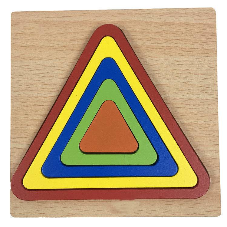 Children's Early Education Geometric Building Block