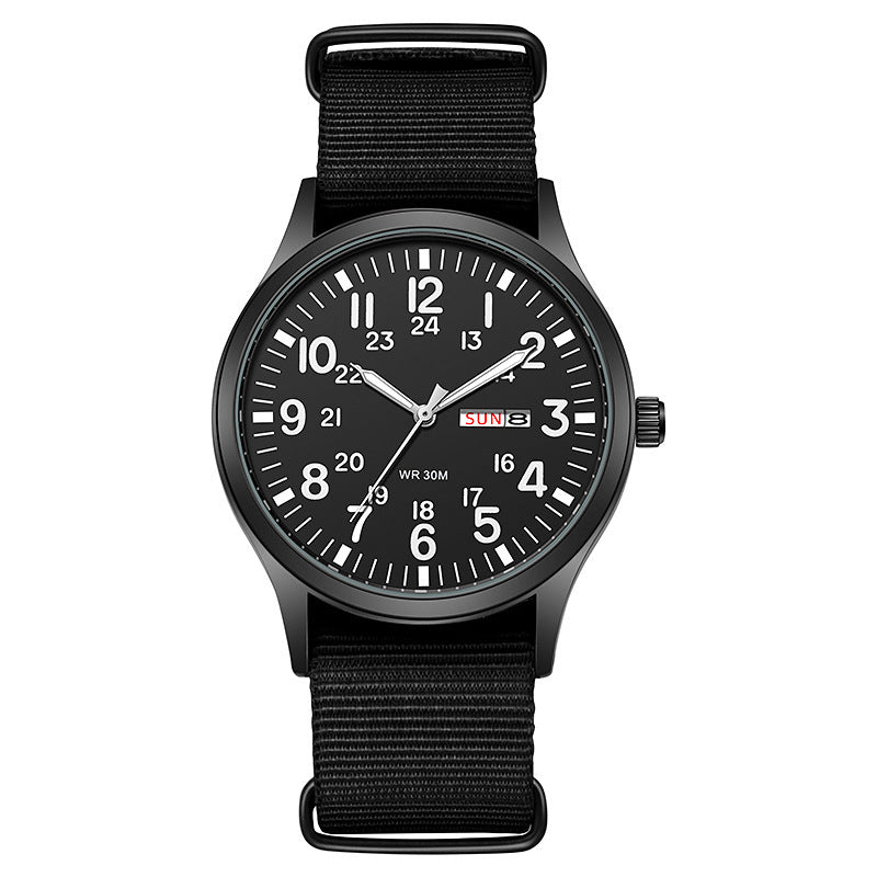 Men's Nylon Quartz Watch