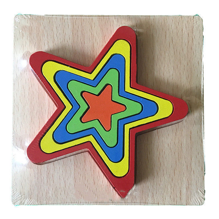 Children's Early Education Geometric Building Block