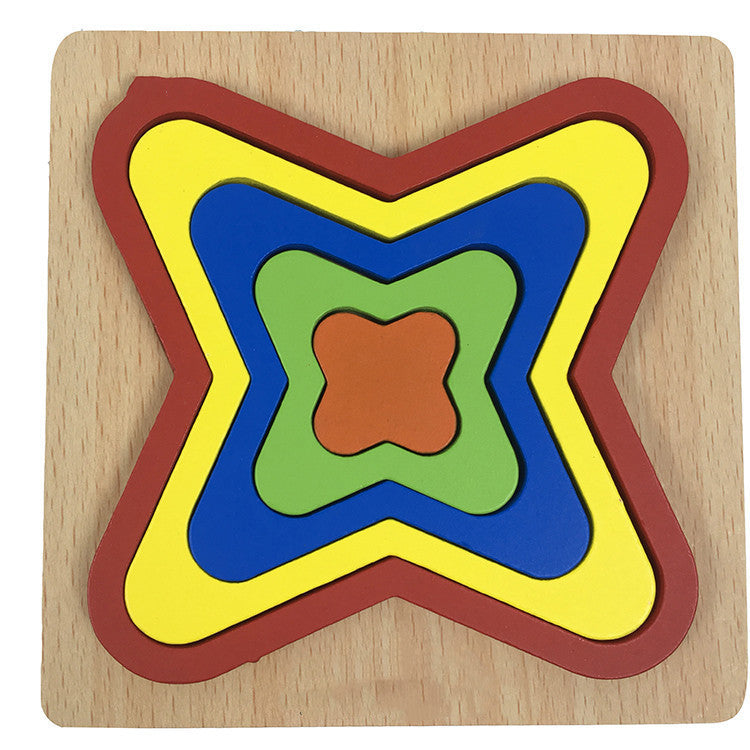 Children's Early Education Geometric Building Block