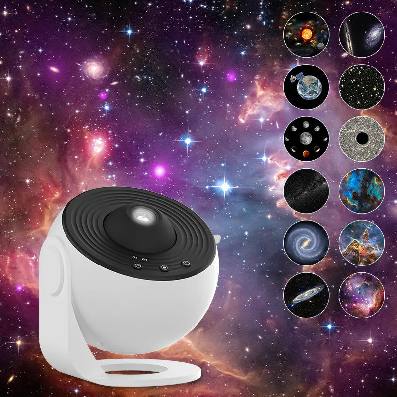 Night Light Galaxy Projector For Bedroom