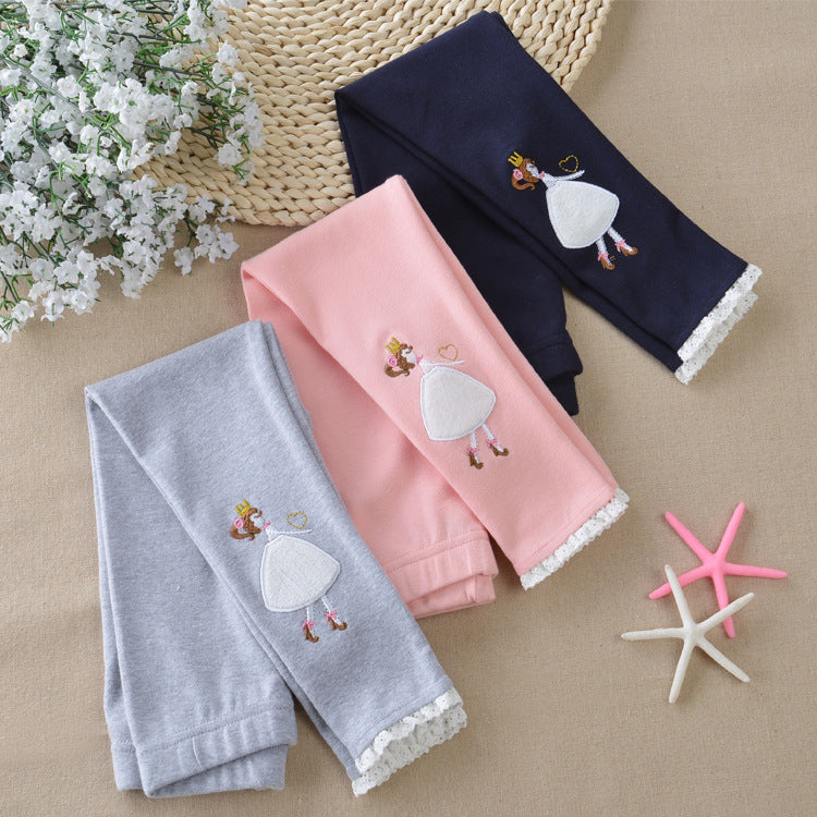 Leggings Girls' Cotton Trousers