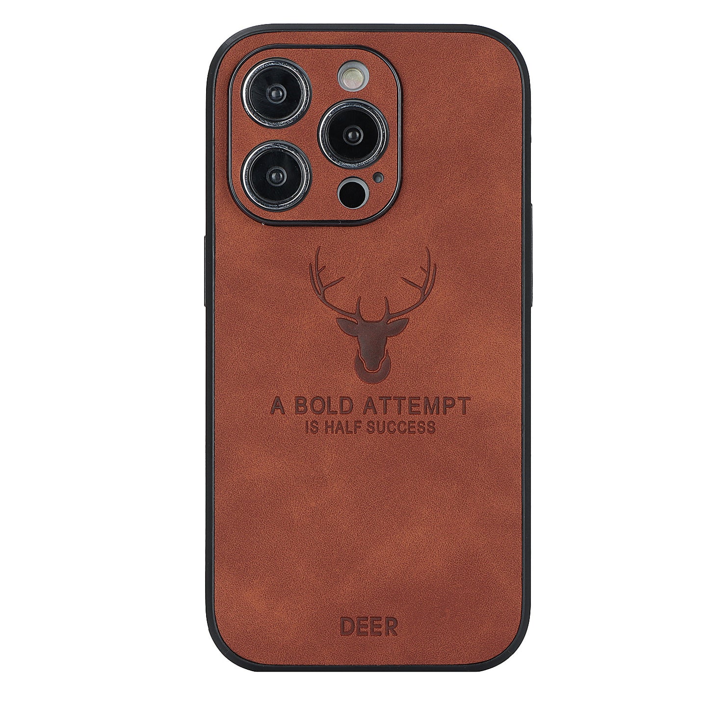 Phone Case Deer Head Built-in Magnetic
