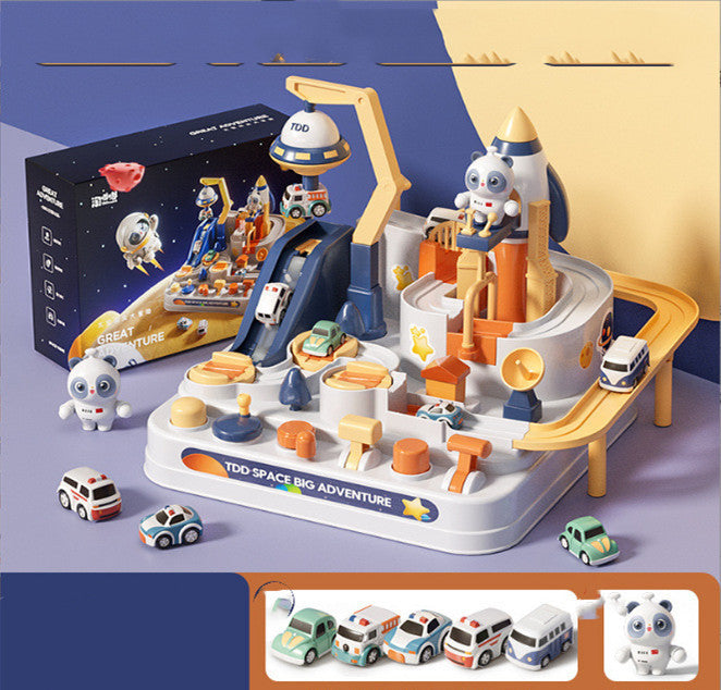 Puzzle Car Track Train