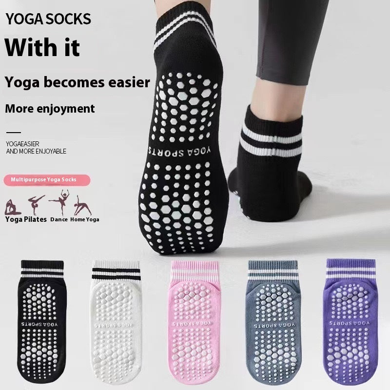 Socks Non-slip Floor Socks No Pilling Exercise Dispensing