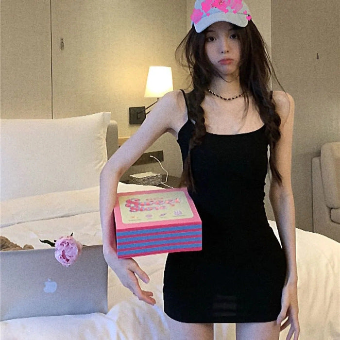 Pure Desire Sexy Small Black Primer Tight Dress