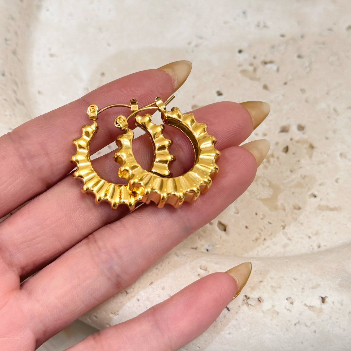 Real Gold Plated Titanium Steel