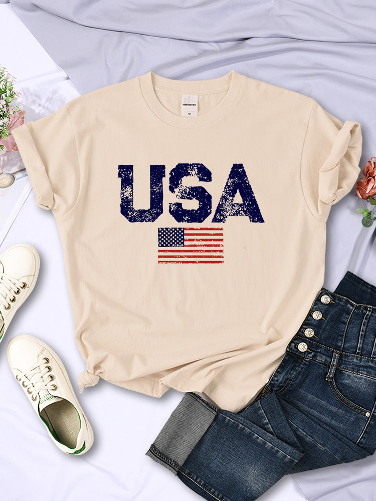 American Letters American Stars And Stripes Printed