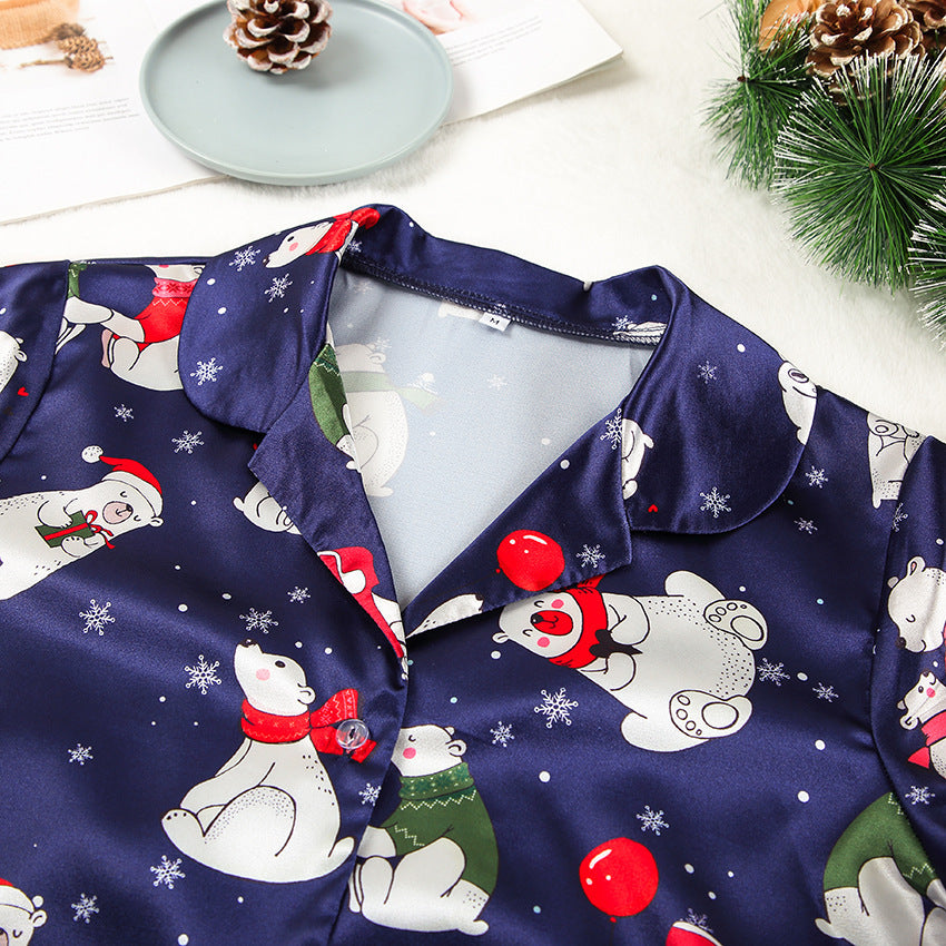 Pajamas Set For Women Christmas Print