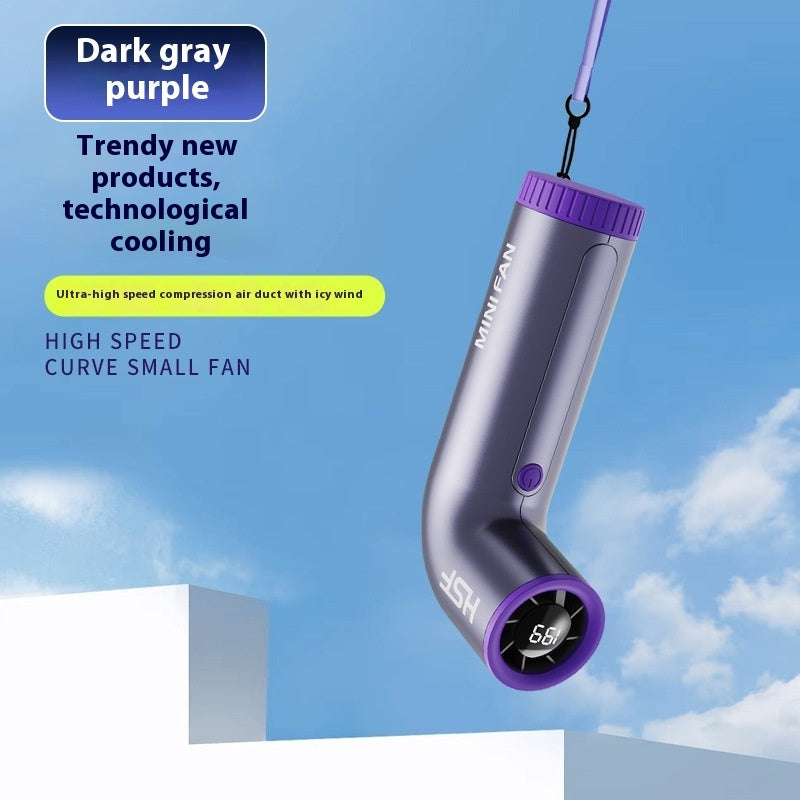 High-speed Portable Fan Rechargeable Strong Wind