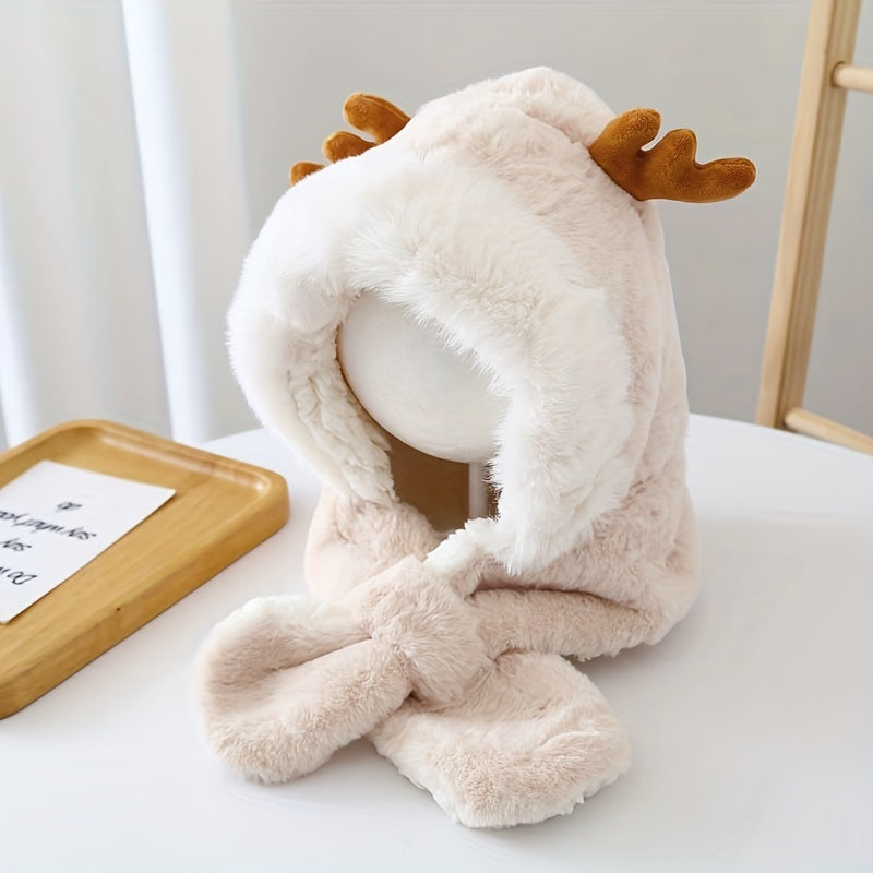 Cute Deer Hat Plush Rabbit Ear