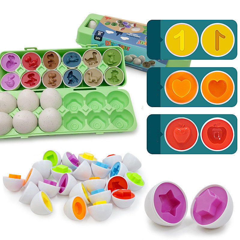 Baby Learning Educational Toy Smart Egg Toy Games Shape