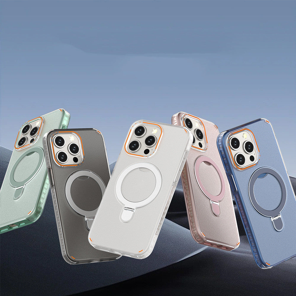 Colorful Magnetic Phone Case With Holder Stand Cover