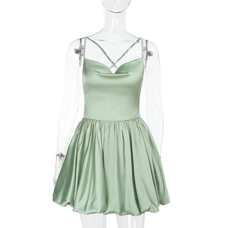 Sling Dress Backless