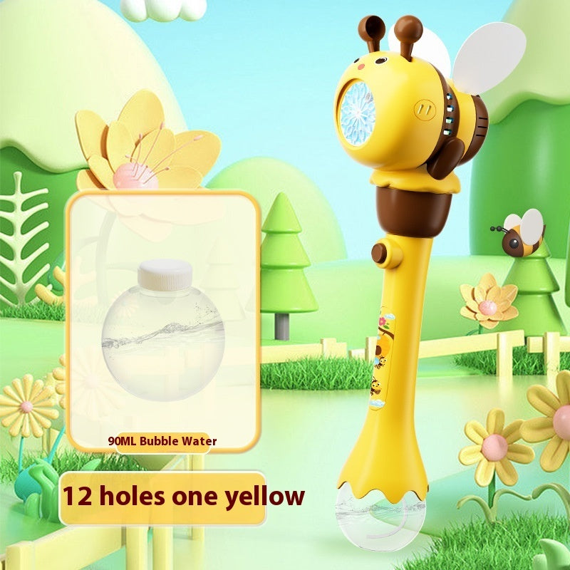 Electric Bee Bubble Machine Toys
