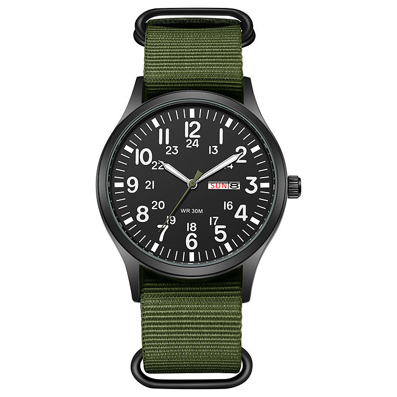 Men's Nylon Quartz Watch