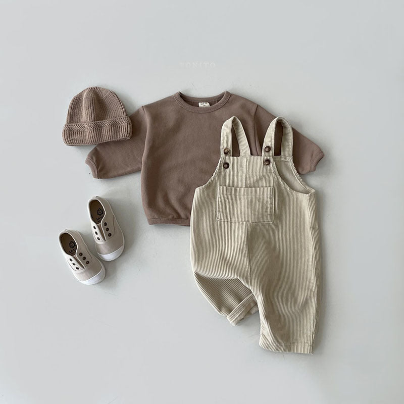 Children's Multi-color Corduroy Casual