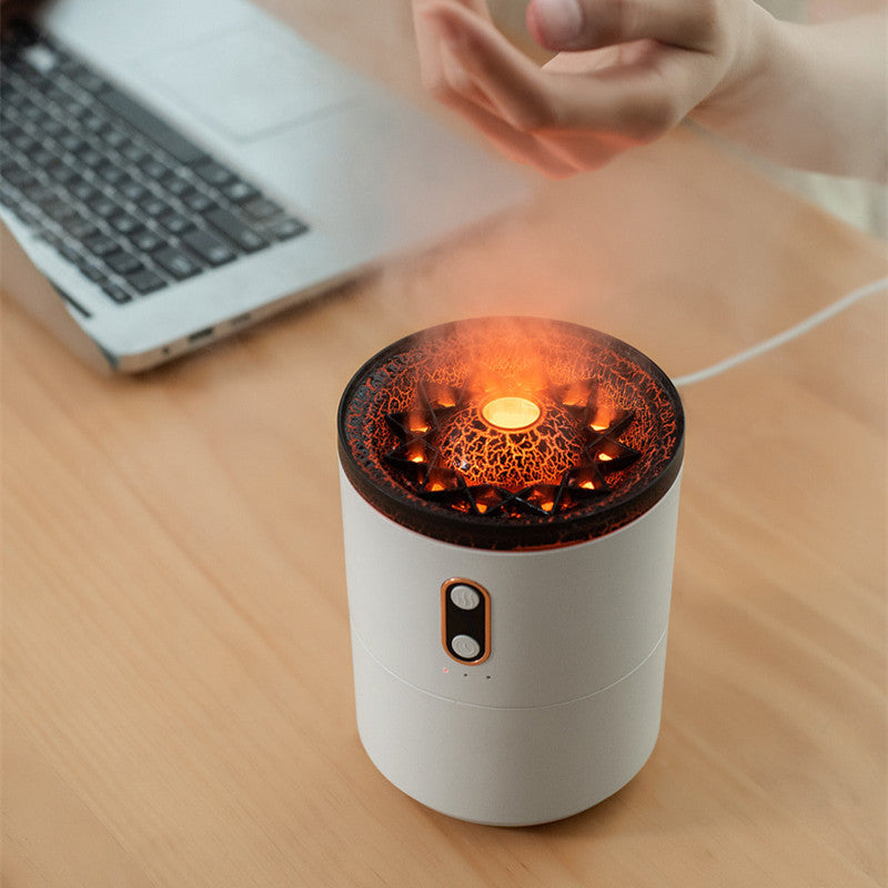 New Air Flame Humidifier Diffuser
