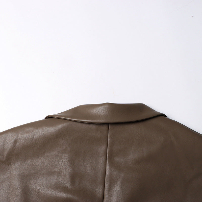 Women's Fashion Retro Leather Vest