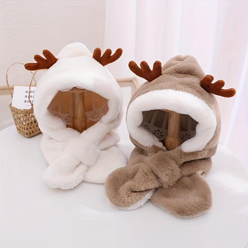 Cute Deer Hat Plush Rabbit Ear