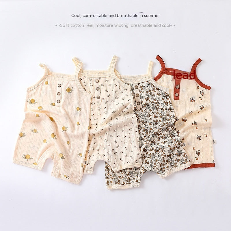 Baby Jumpsuit Summer Thin
