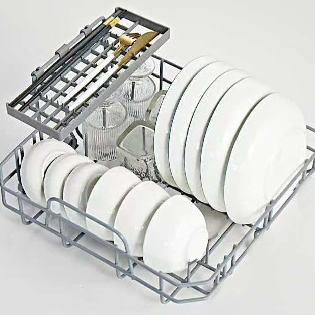 Disinfection And Drying Dishwasher Household