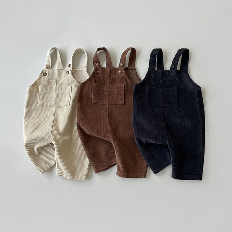 Children's Multi-color Corduroy Casual