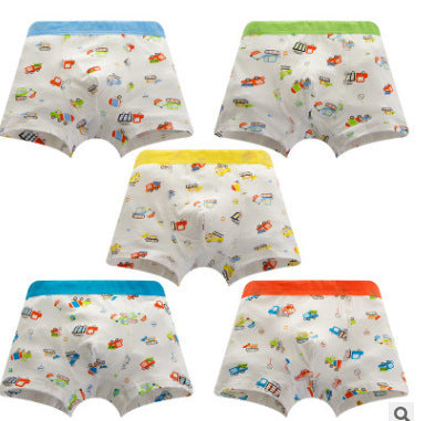 Boys Boxer Shorts Cartoon Printed