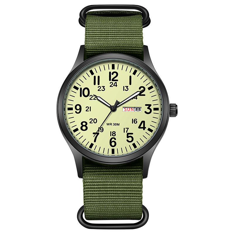 Men's Nylon Quartz Watch