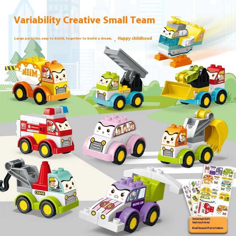 Puzzle Assembled Building Block Toys