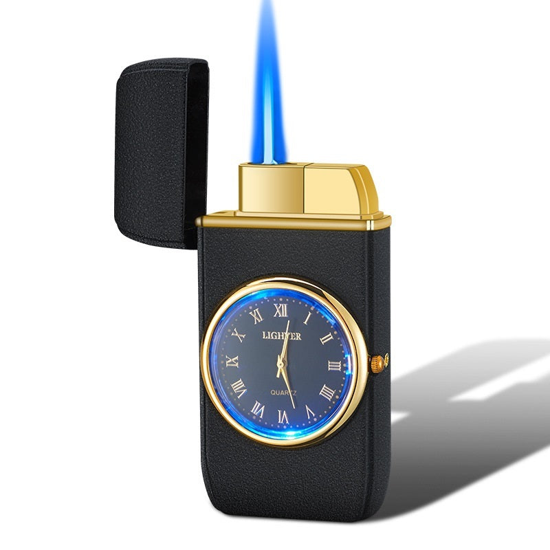 Electronic Watch Cigarette Lighter-in-one Body