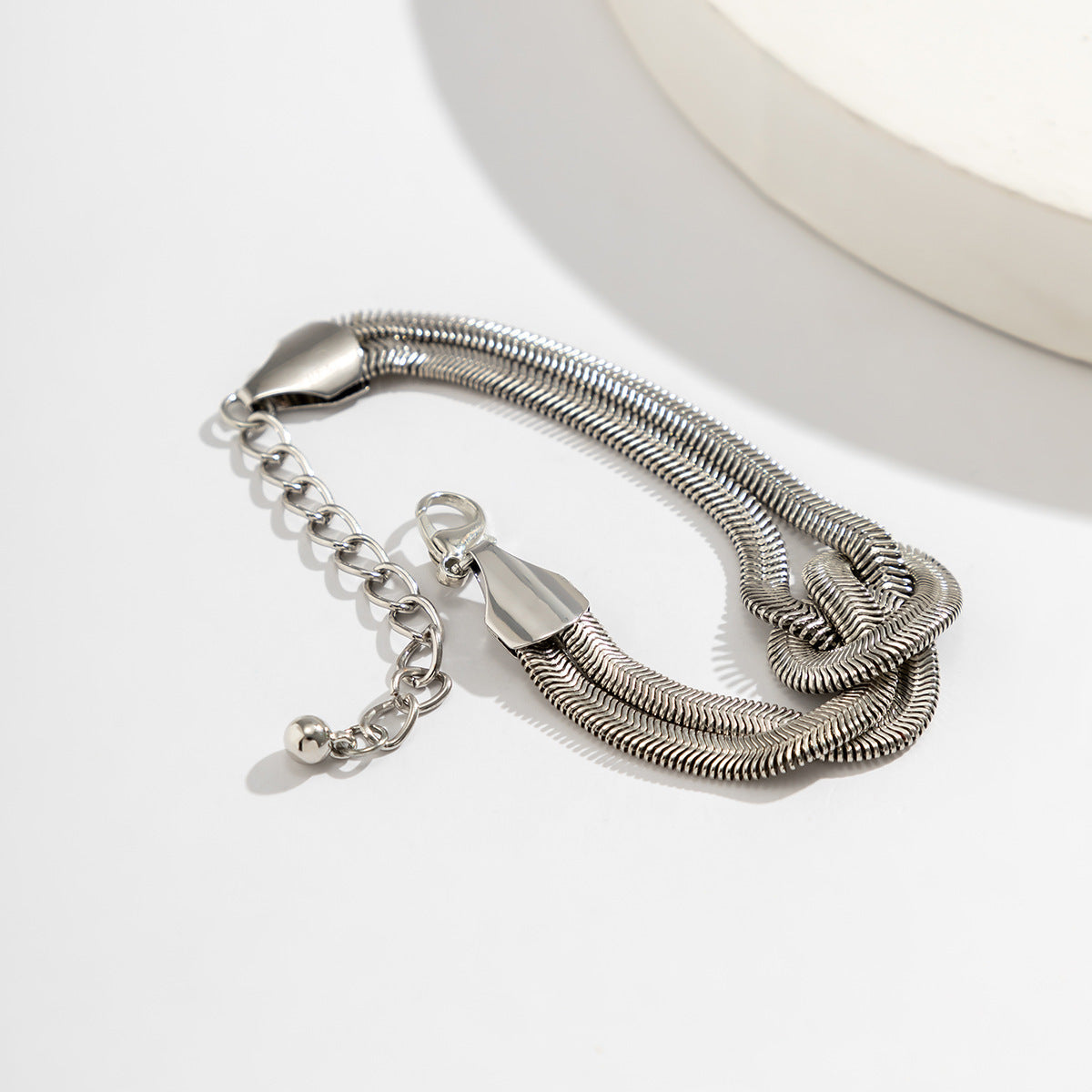 Simple Snake Bones Chain Bracelet