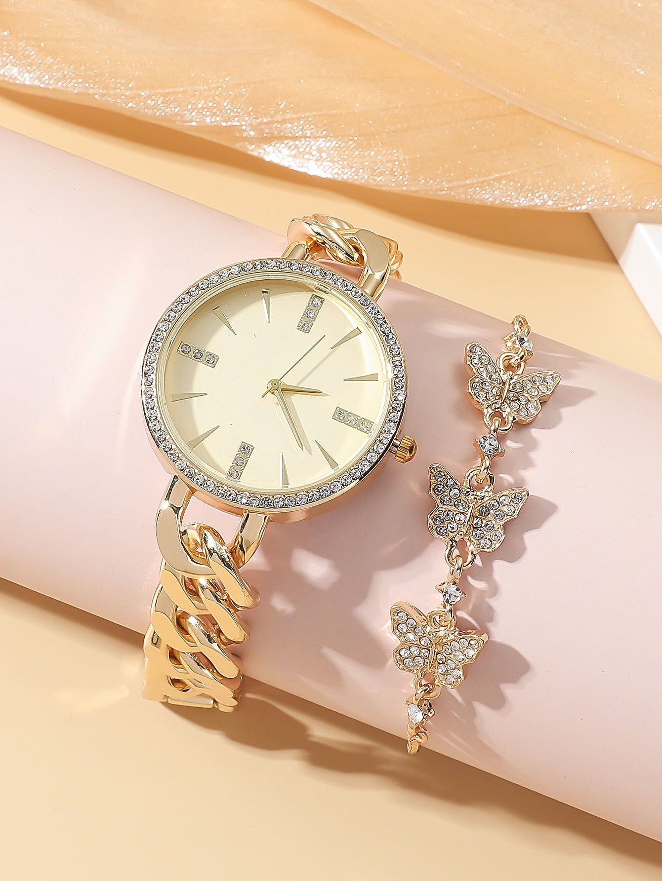 Wrist Watch Simple Thin Strap Bracelet