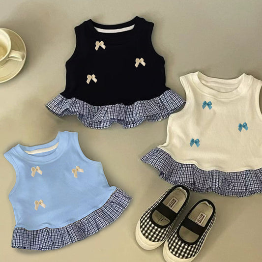Vest Top Girls' Western Style