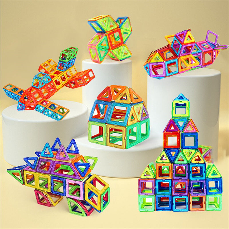 Blocks DIY Magnets Toys For Kids Set Gifts For Children