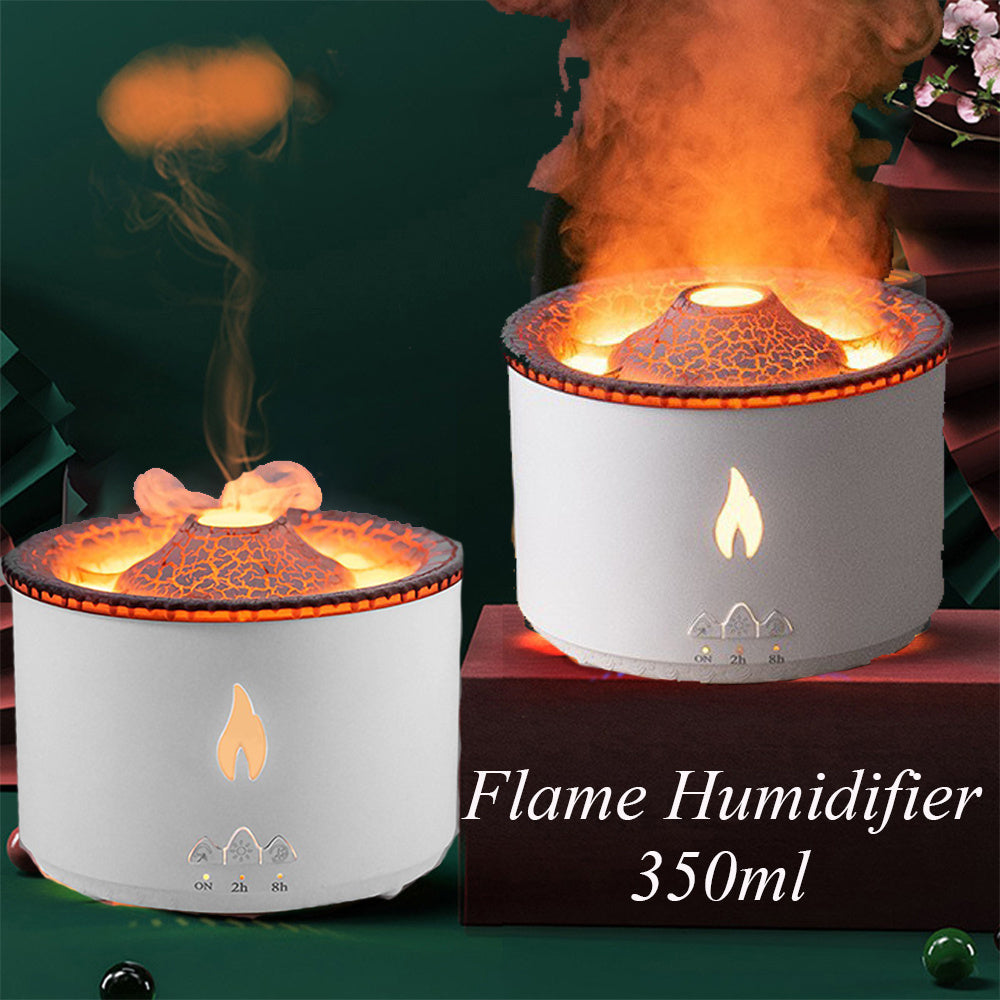 New Air Flame Humidifier Diffuser