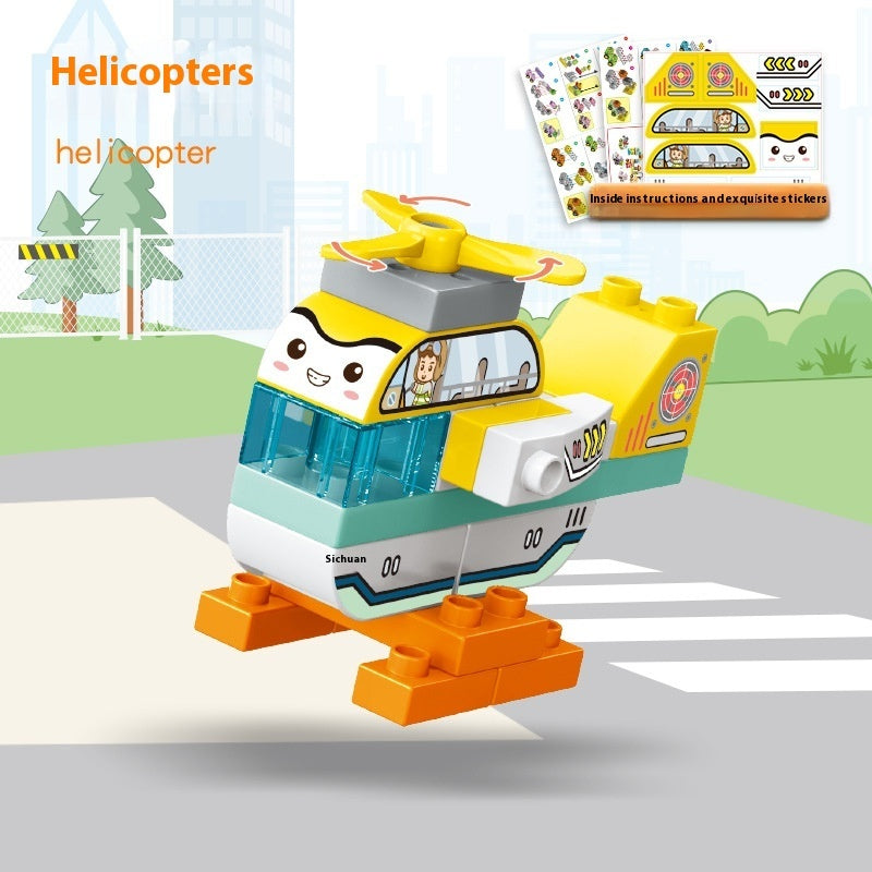 Puzzle Assembled Building Block Toys