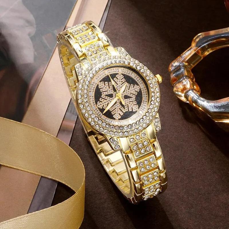 Snowflake Luxury Full Rhinestone Jewelry Set