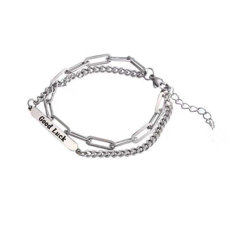 French Retro Double-layer Bracelet