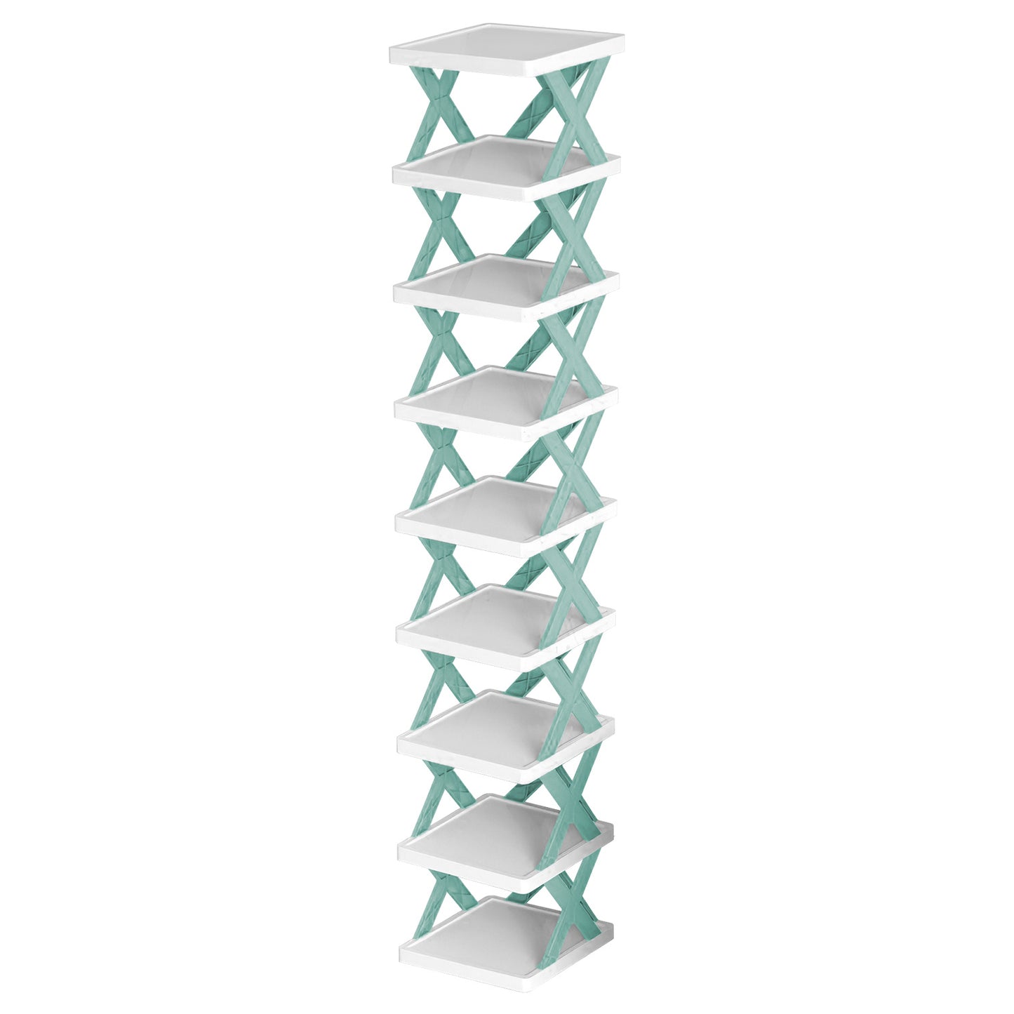 Shoe Rack Plastic Vertical Shoe Organizer