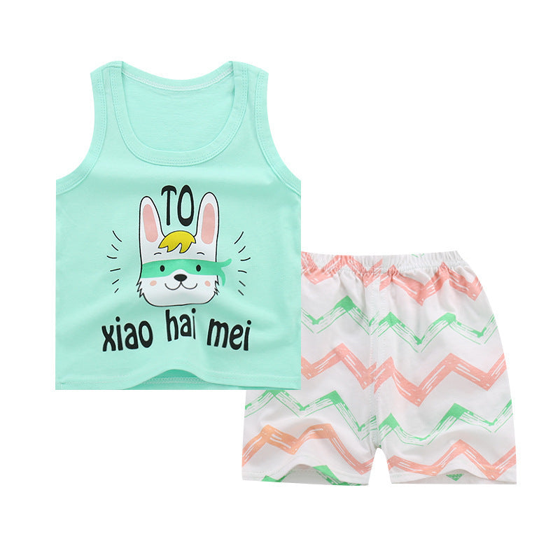 Children's cotton sleeveless