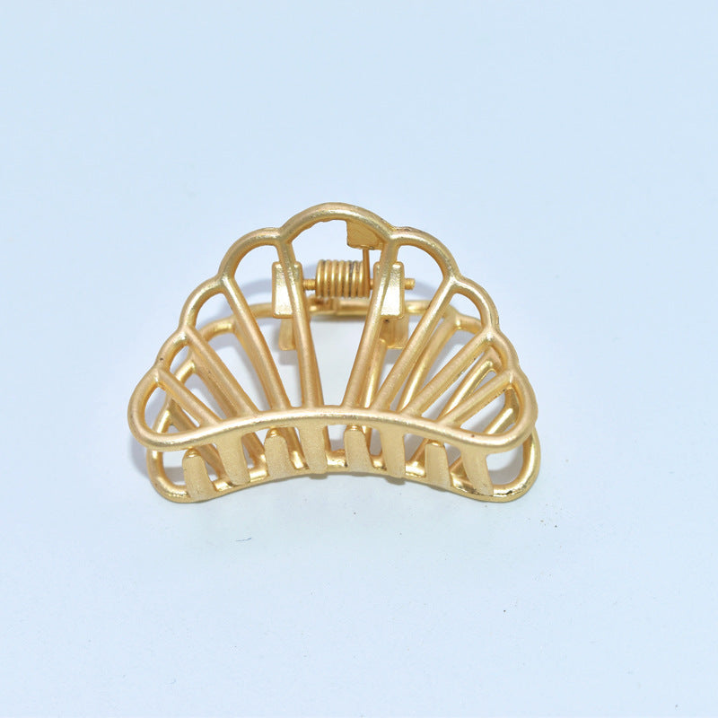 Golden hair clip