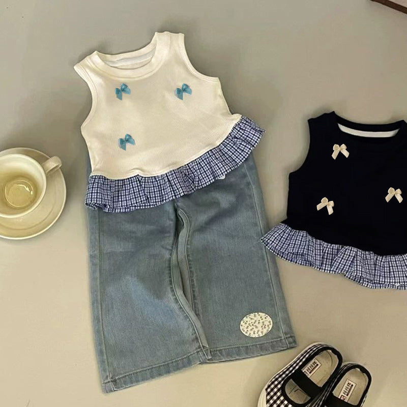 Vest Top Girls' Western Style