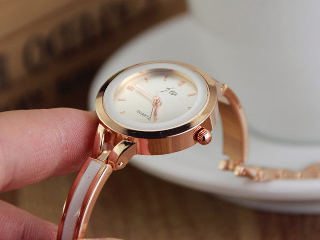 Rhinestone Vintage Watch Bracelet